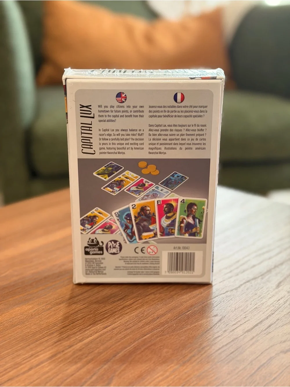 NEW Capital Lux Card Game by Eilif Svensson & Kristian A Ostby - Aporta Games